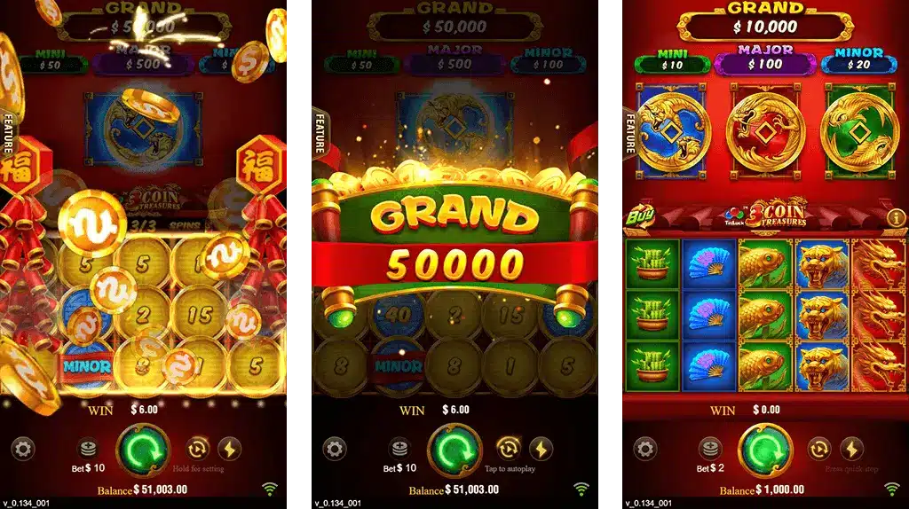 3 Coins Newlotus365 Bonus